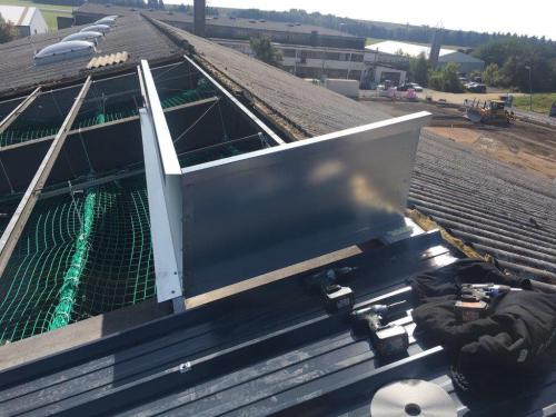 Asbest golfplaten laten vervangen door Elegast