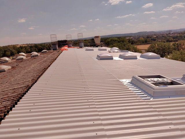 Vezelcement goflplaten