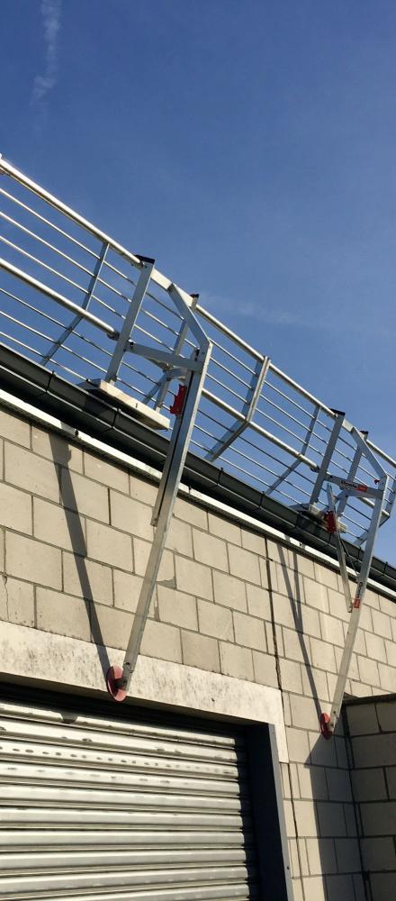 veiligheid dakrenovatie hekken