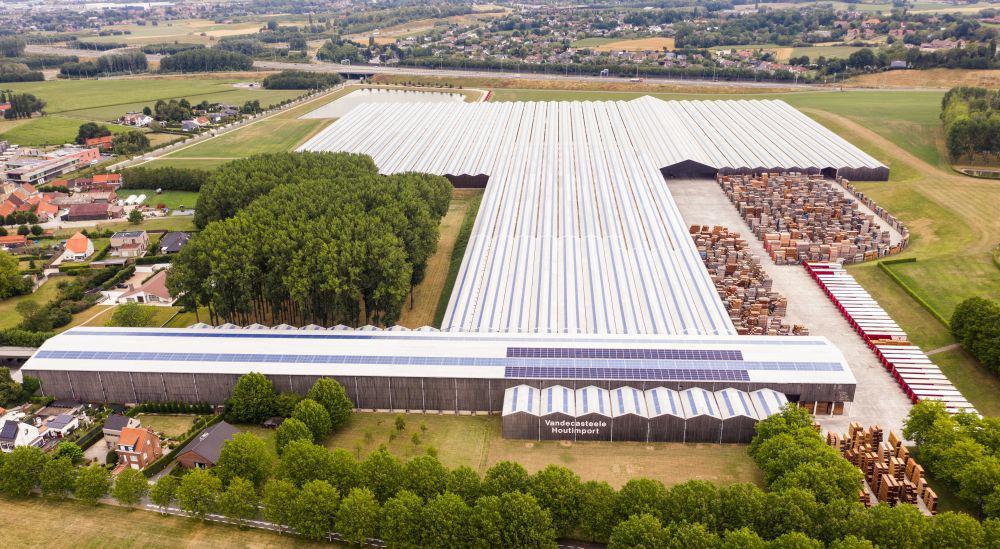 vandecasteele houtimport loods